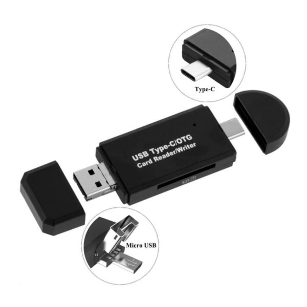FocusElectro® USB Card Reader and Adapter: Multiple Interfaces High-Speed - Image 2