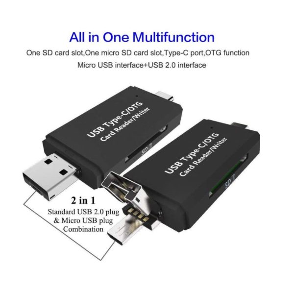 FocusElectro® USB Card Reader and Adapter: Multiple Interfaces High-Speed - Image 4