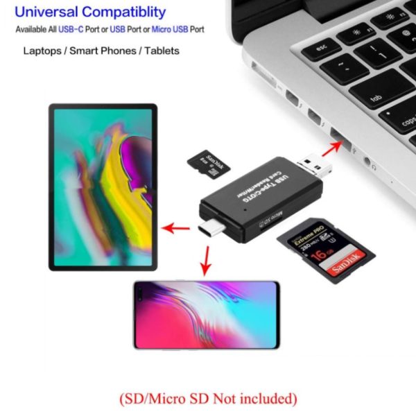 FocusElectro® USB Card Reader and Adapter: Multiple Interfaces High-Speed - Image 6