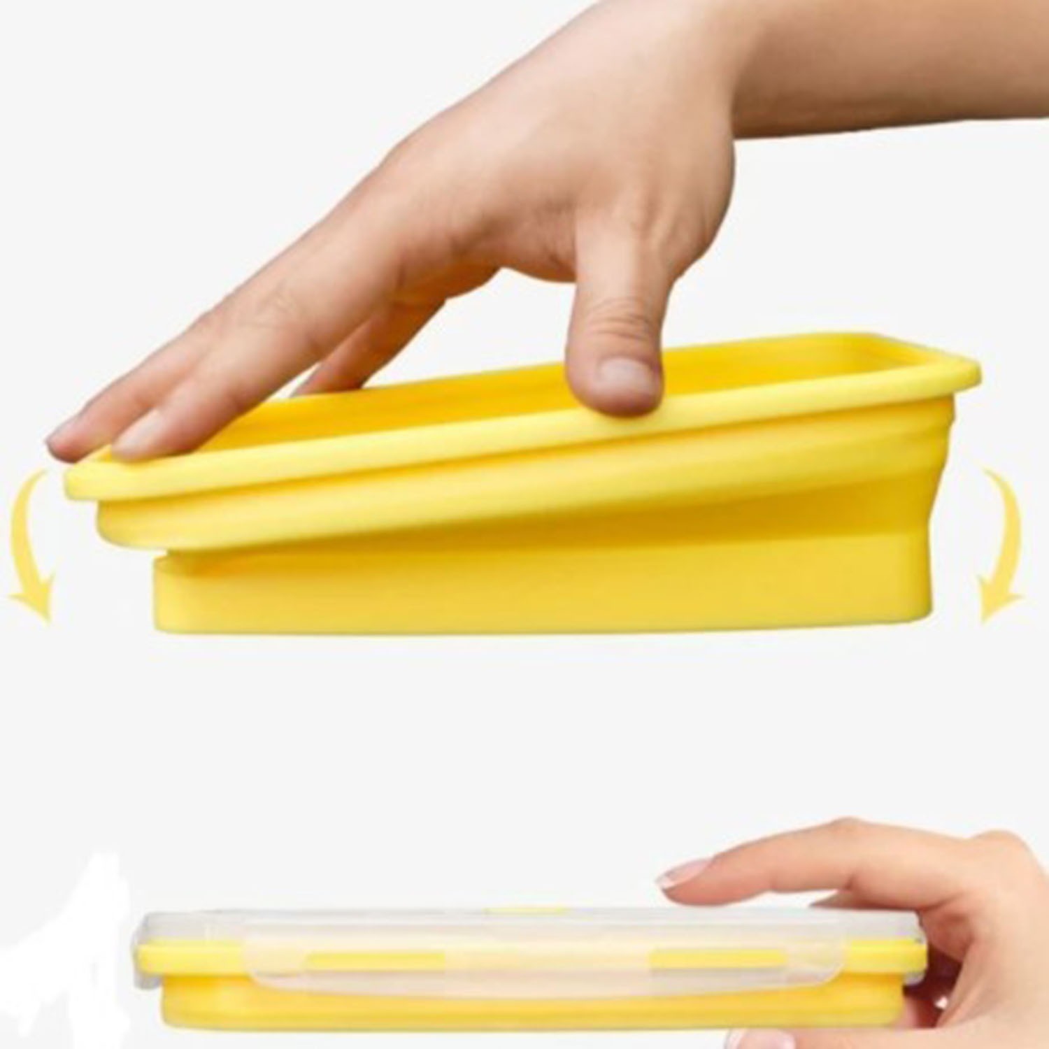 MyKitchen® Collapsible Lunch Box Set: Compact & Eco-Friendly - Image 3