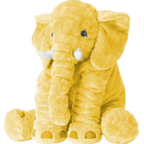 FocusToys® Plush Elephant Pillow: Giant Ultra Soft - Image 9