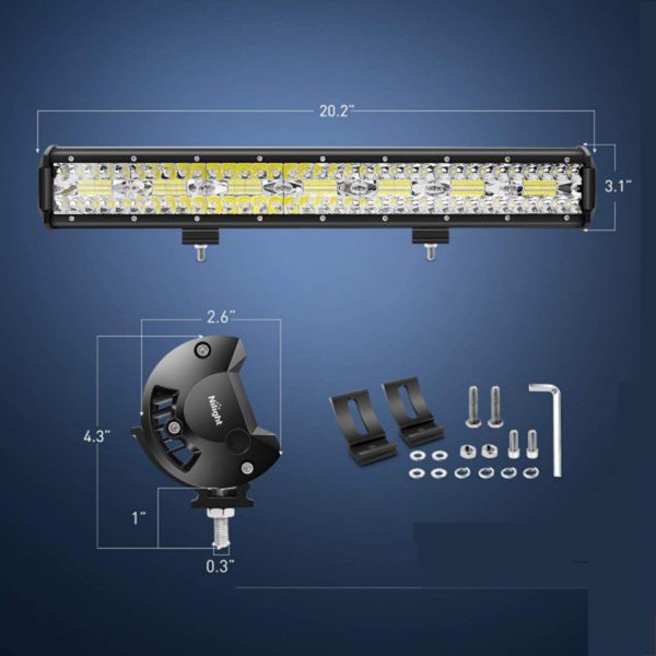 FocusLights® Triple Row LED Light Bar: 420W 24000lm - Image 7