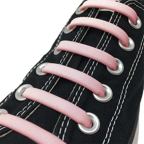 FocusFit® Silicone Hammer Shoelaces: Flat No Tie - Image 6