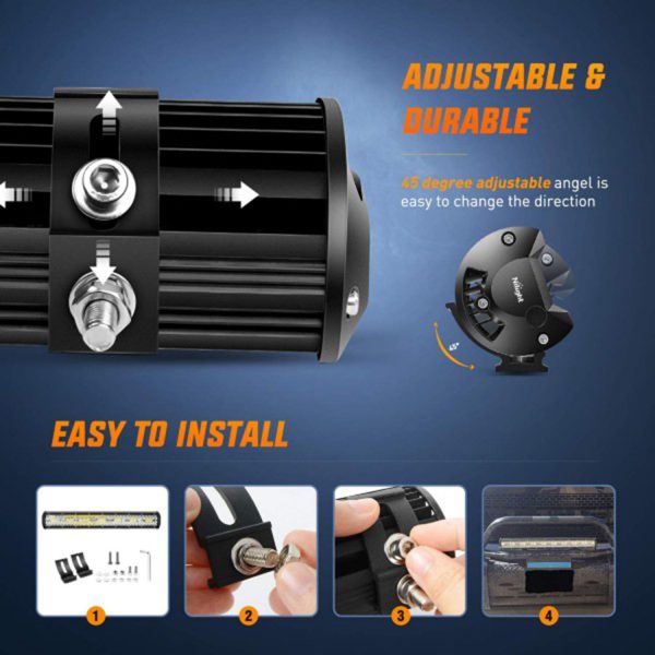 FocusLights® Triple Row LED Light Bar: 420W 24000lm - Image 8