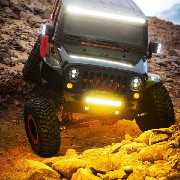 FocusLights® Triple Row LED Light Bar: 420W 24000lm - Image 2