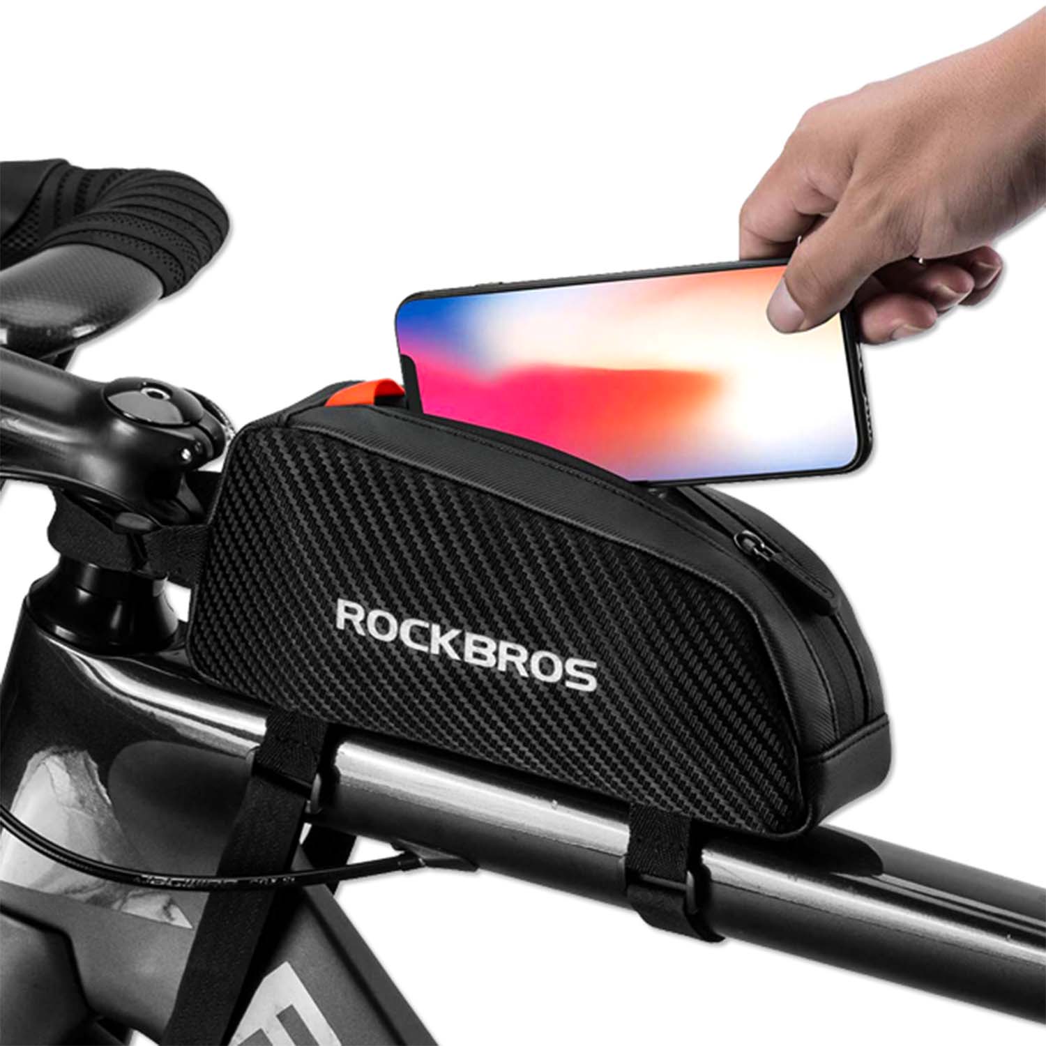 RockBros® Reflective Top Tube Bike Bag: 1L - Image 3