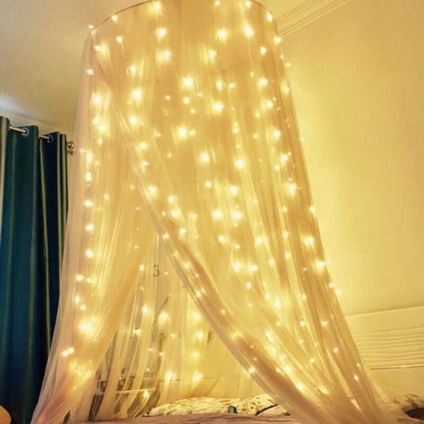 FocusLights® Fairy Curtain Lights: Warm White with 8 Modes - Image 4