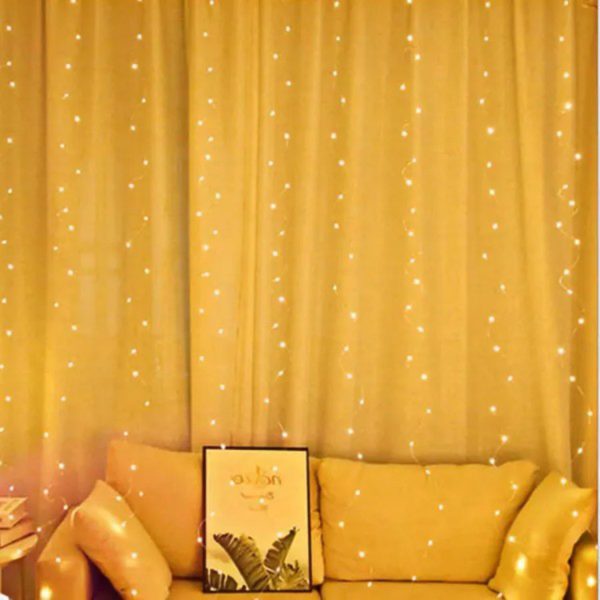 FocusLights® Fairy Curtain Lights: Warm White with 8 Modes - Image 8