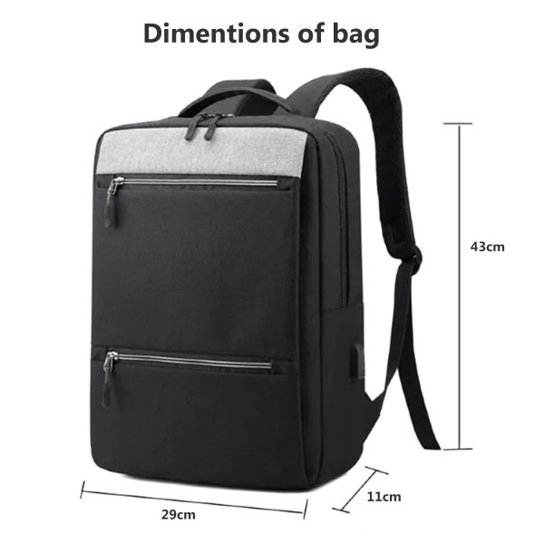 FocusBags® 15.6inch USB Interface Backpack - Image 4