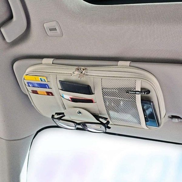 FocusStorage® Car Sun Visor Organiser: Deluxe Storage Solution - Image 4