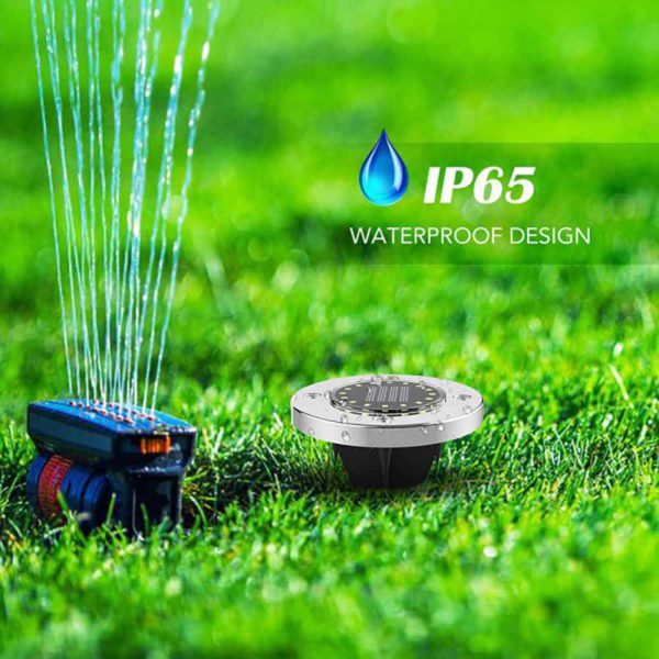 FocusLights® Solar Ground LED Lights: Pack of 4 - Image 4