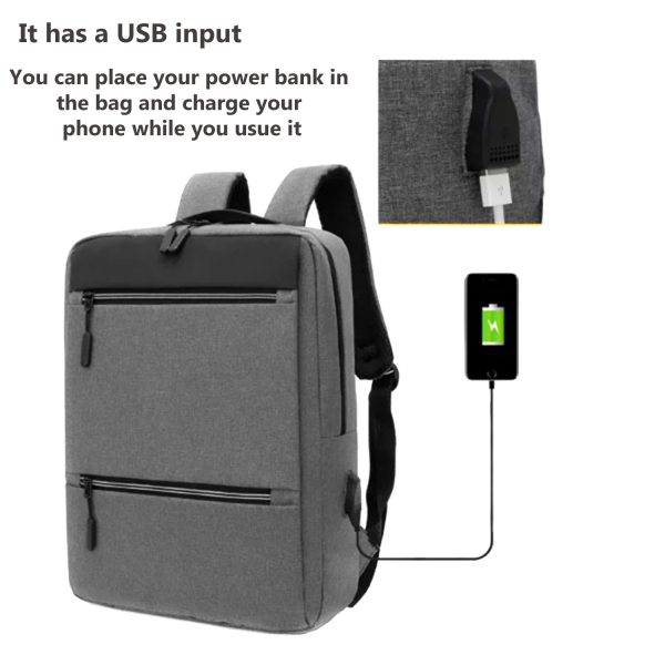 FocusBags® 15.6inch USB Interface Backpack - Image 6