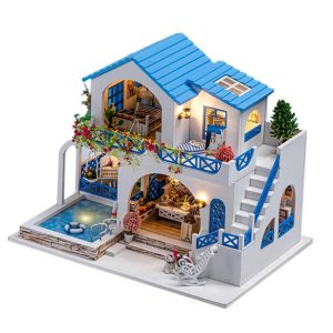 Miniature Wooden DIY Doll House