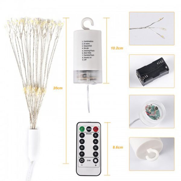 FocusLights® LED Firework String Lights - Image 4