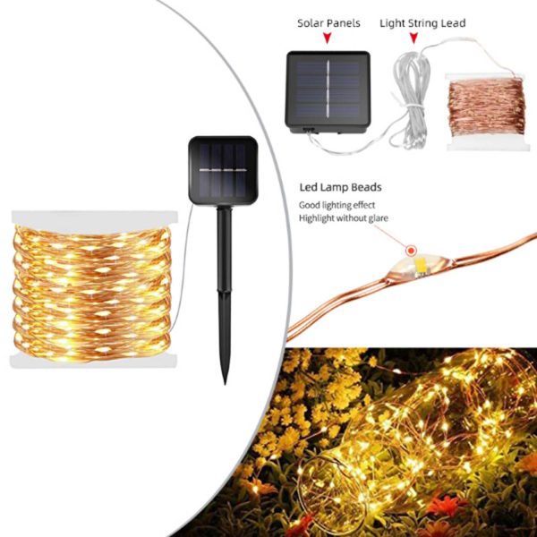FocusLights® Solar String Lights - Image 6