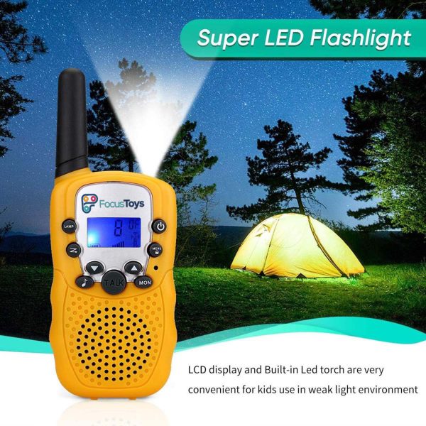 FocusToys® Long-Range Walkie Talkie Set: Kids Toy - Image 10