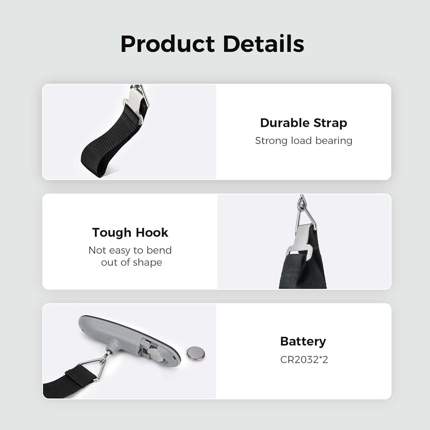 FocusBagsĀ® Digital Luggage Travel Scale - Image 8