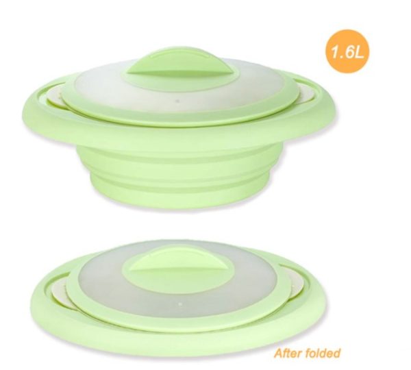 Collapsible Silicone Steamer & Colander