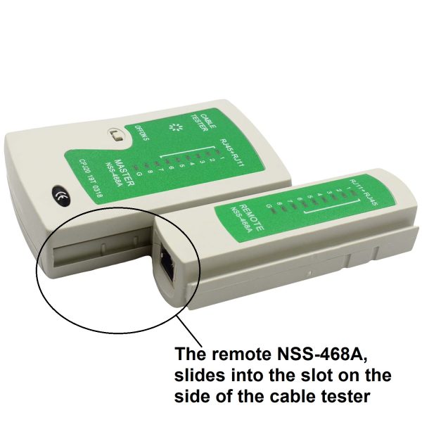 FocusElectro® Network Cable Tester: Battery-Operated for RJ45 and RJ11 - Image 2