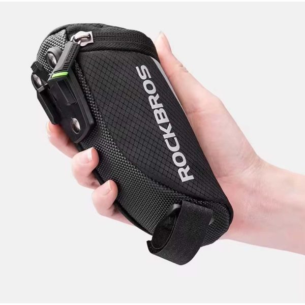 RockBros® Mini Saddle Bag: Lightweight Under Seat Pouch - Image 3