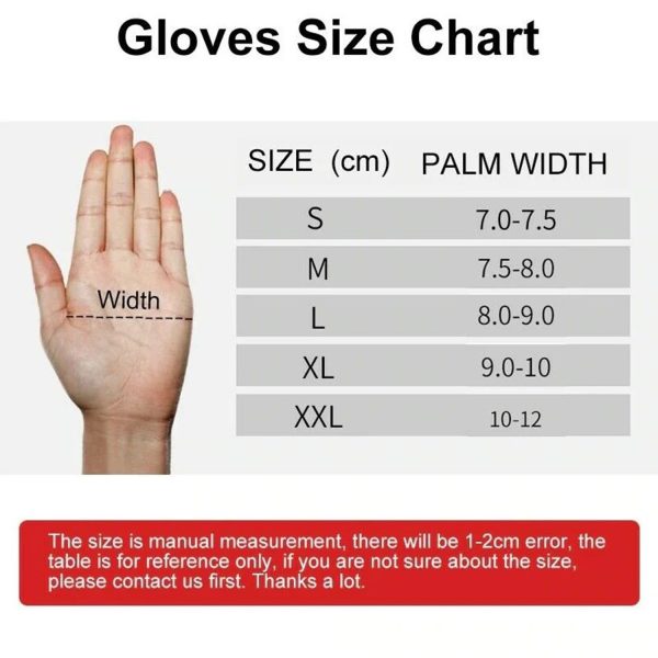 RockBros® Half-Finger Reflective Cycling Gloves - Image 6