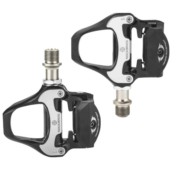 RockBros® Aluminium Bike Pedals: Clipless Self Locking SPD-SL