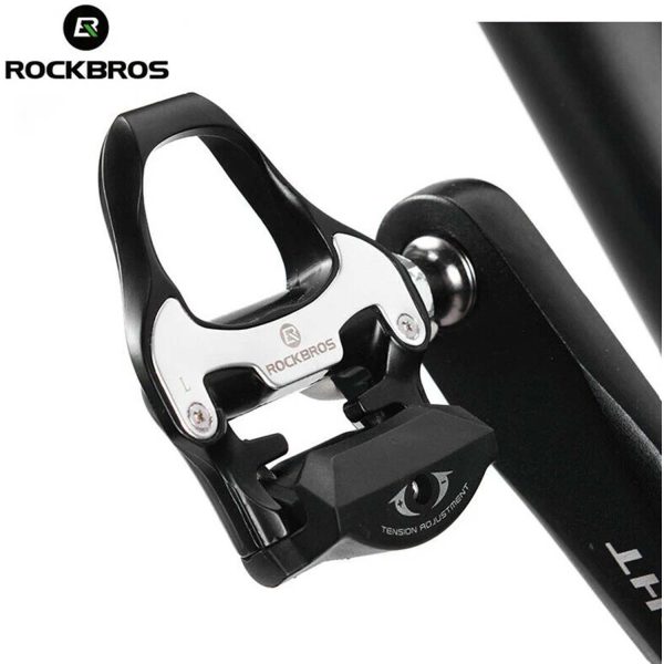 RockBros® Aluminium Bike Pedals: Clipless Self Locking SPD-SL - Image 3