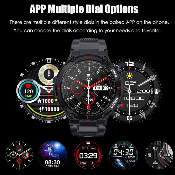 FocusFit® K22 Smartwatch: Fitness Tracker with Health Monitoring - Image 10