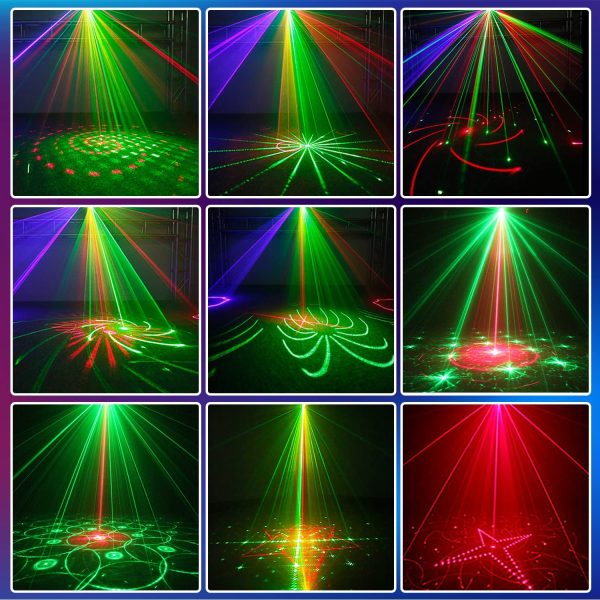 FocusLights® 3-in-1 RGB Party DJ Disco Light: Strobe Projector - Image 9