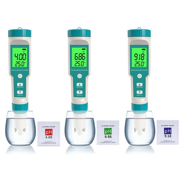FocusOutdoor 7-in-1 Water Tester: pH/TDS/EC/ORP/S.G./Salinity - Image 7