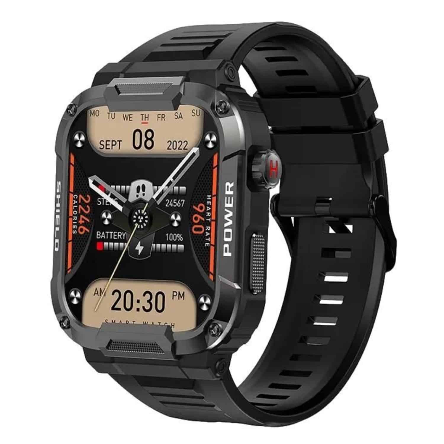 FocusFit® MK66 Rugged Military 1.85" HD Sport Smartwatch - Image 13