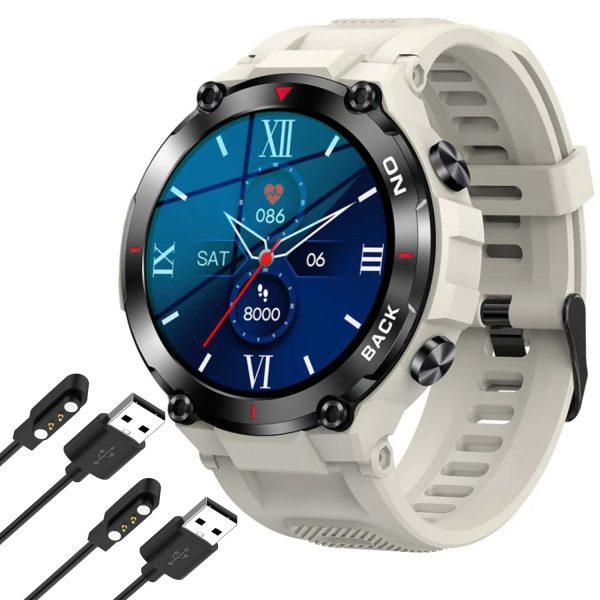 FocusFit® K37 1.32" GPS Military Sports Smartwatch - Image 4