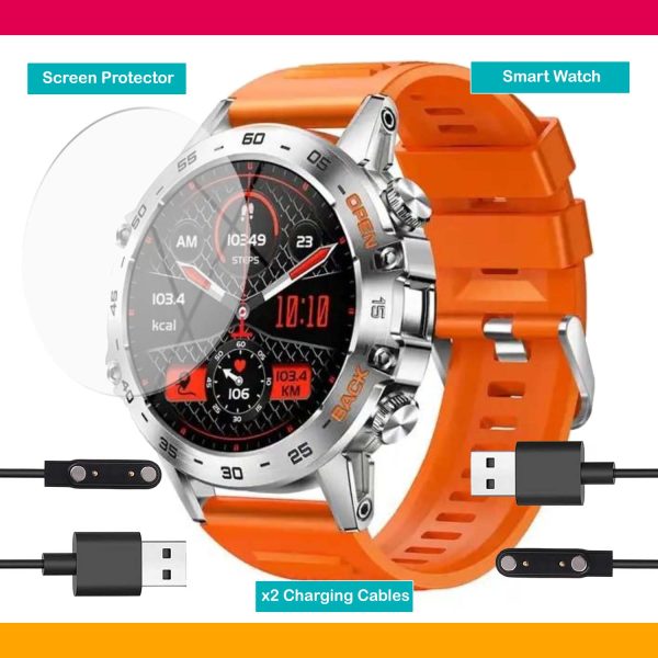 FocusFit® K52 1.39" Military Sport Smartwatch - Image 14