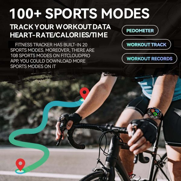 FocusFit® K52 1.39" Military Sport Smartwatch - Image 9
