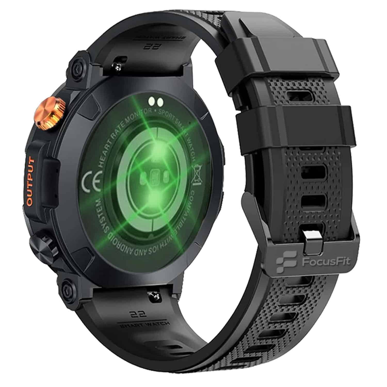 FocusFit® K59 1.43" AMOLED HD-Display Fitness Smartwatch - Image 3