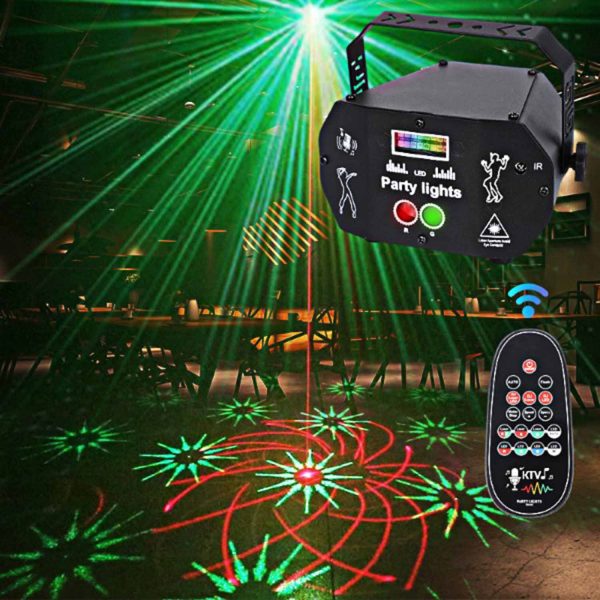 FocusLights® 3-in-1 RGB Party DJ Disco Light: Strobe Projector - Image 11