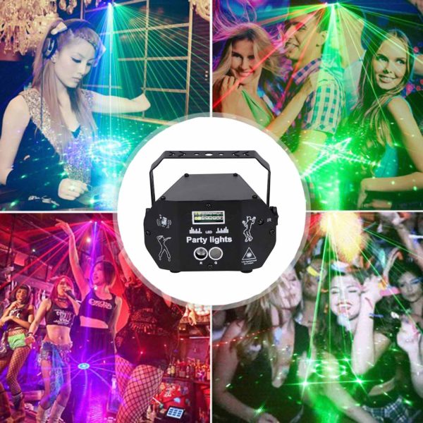 FocusLights® 3-in-1 RGB Party DJ Disco Light: Strobe Projector - Image 12