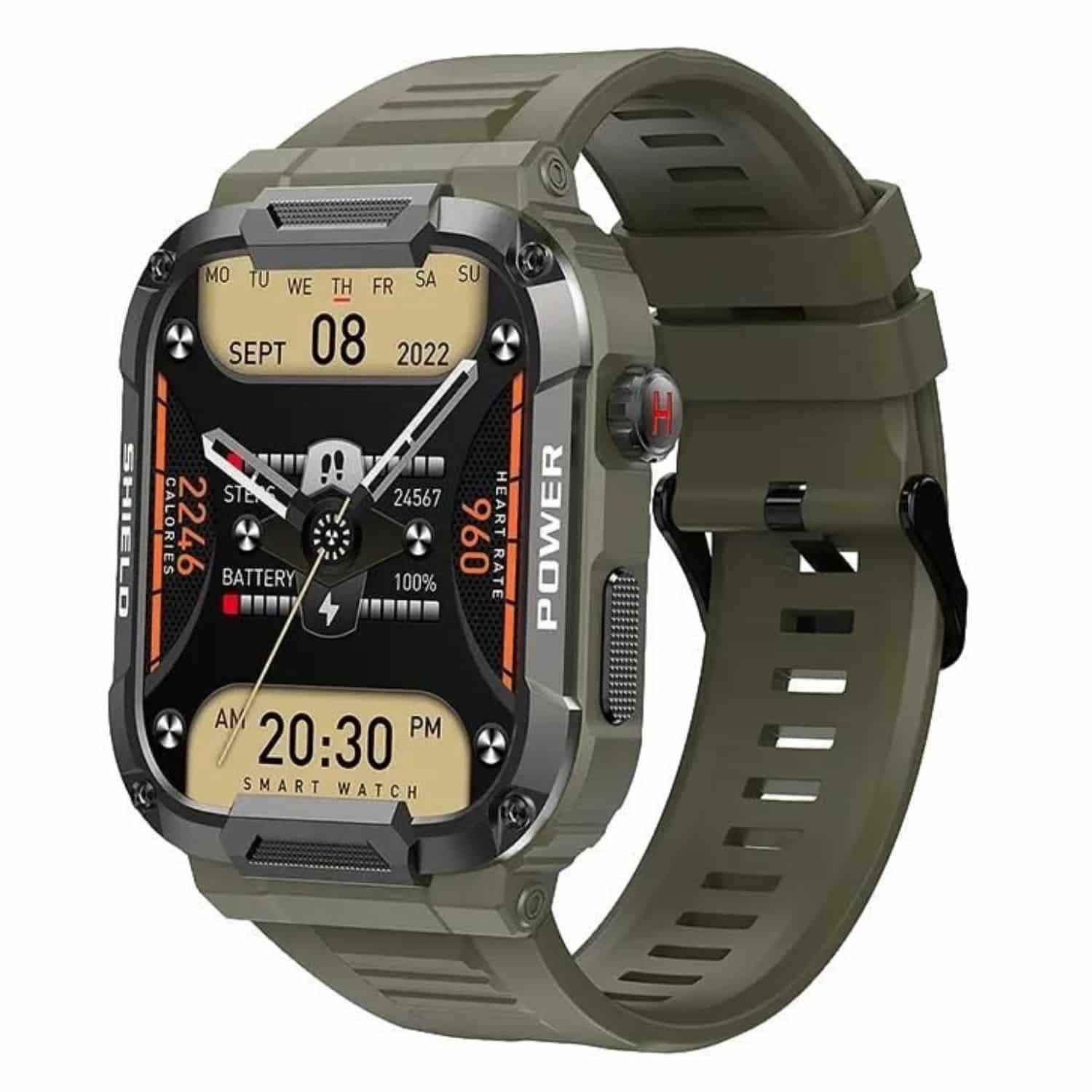 FocusFit® MK66 Rugged Military 1.85" HD Sport Smartwatch - Image 16