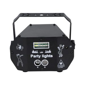 Bring a professional lighting touch to your next event with our FocusLights® 3-in-1 RGBW Party DJ Disco Light.