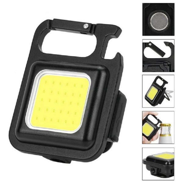 FocusLights®Mini LED Keychain Light: USB Rechargeable 4-in-1 - Image 6