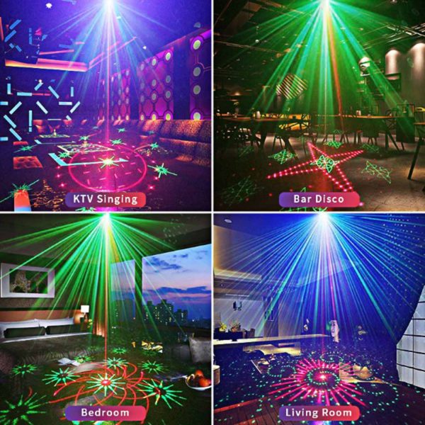 FocusLights® 3-in-1 RGB Party DJ Disco Light: Strobe Projector - Image 7