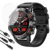 FocusFit K52 1.39" Military Sport Smart Watch