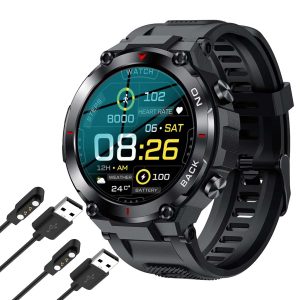 FocusFit® K37 1.32" GPS Military Sports Smartwatch