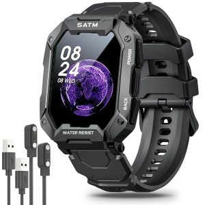 FocusFit® C20 1.71” Military Rugged HD Display Smartwatch