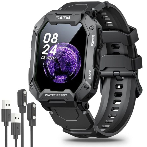 FocusFit® C20 1.71” Military Rugged HD Display Smartwatch