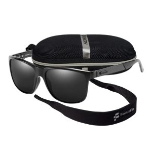 DUBERY Polarized UV400 Anti Reflective Carbon Fibre Sunglasses