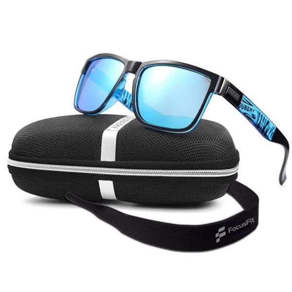 Dubery Polarised UV400 Unisex Multifunctional Trendy Sunglasses - Image 14