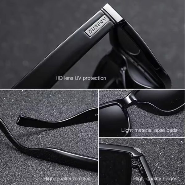 Dubery Polarised UV400 Unisex Multifunctional Trendy Sunglasses - Image 4