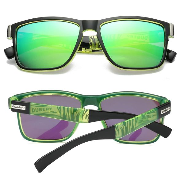 Dubery Polarised UV400 Unisex Multifunctional Trendy Sunglasses - Image 5