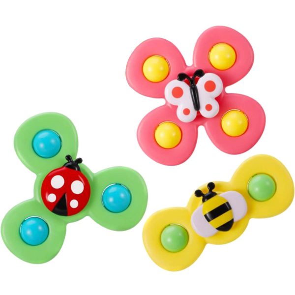 FocusToys® Suction Cup Spinner Toy for Babies & Toddlers